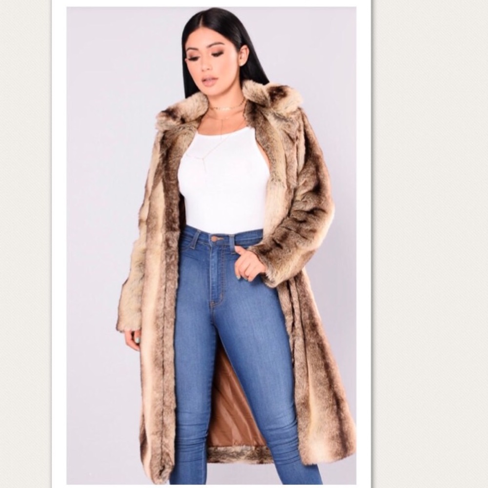 Gorgeous Faux Fur Jacket